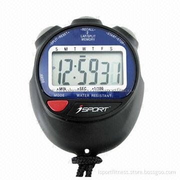 Large LCD Screen Alarm Stopwatch with Pacer Function